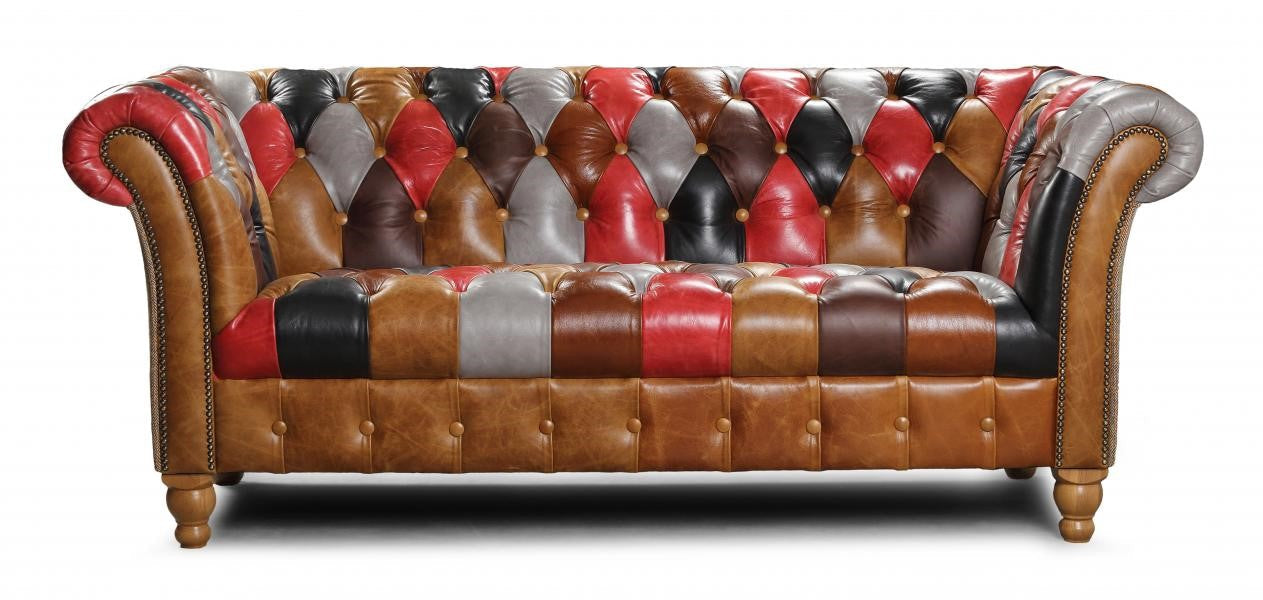 Presbury - Patchwork de cuir