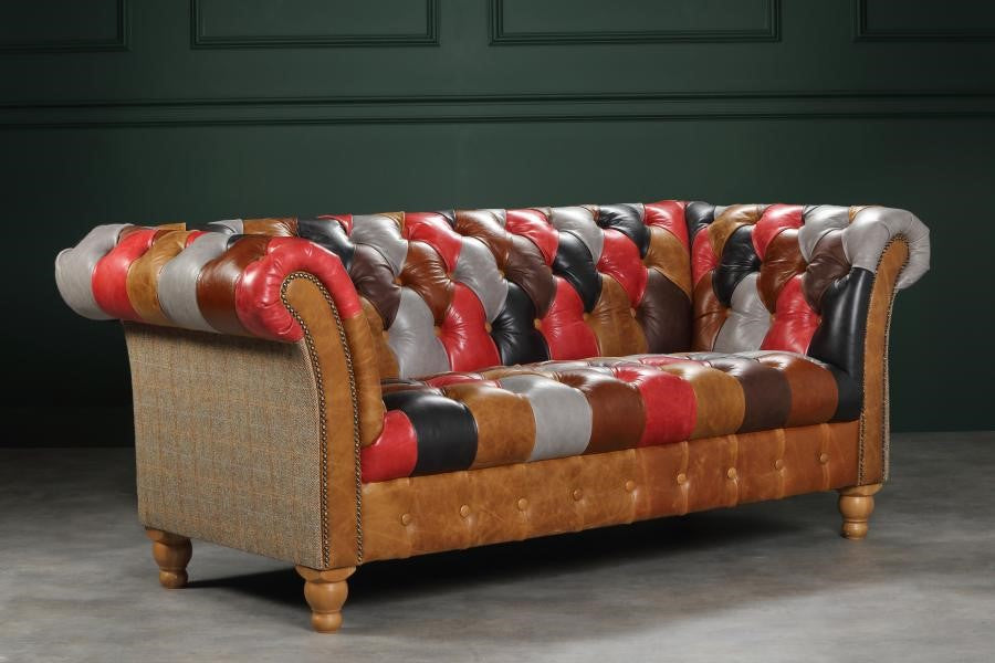 Presbury - Patchwork de cuir