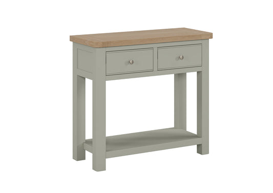 Camden Sage 2 Drawer Console Table