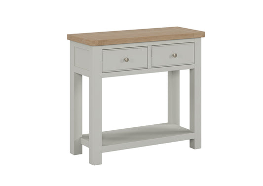 Camden Off White 2 Drawer Console
