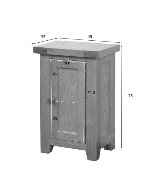 Cotswold 1 Door Cupboard