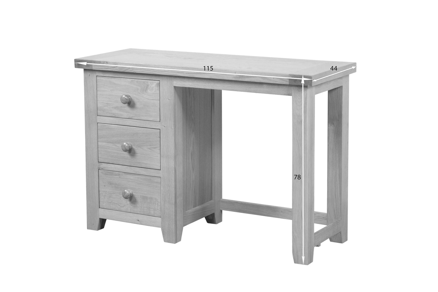 Cotswold Single Pedestal Dressing Table