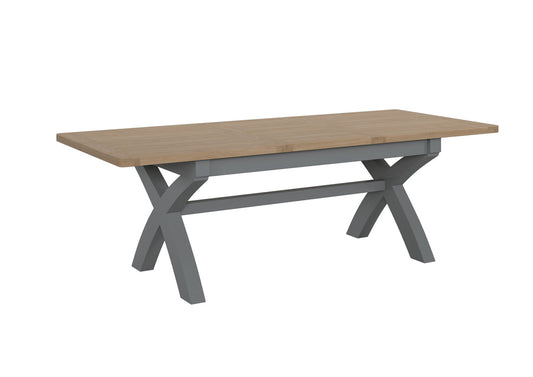 Camden Slate Cross Leg Table 180cm - 240cm