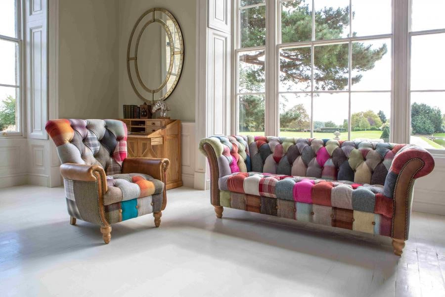 Chaise Gotham Harlequin