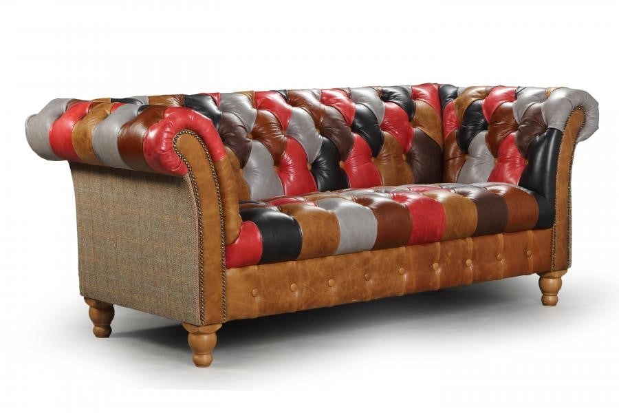 Presbury - Patchwork de cuir
