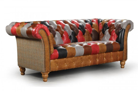 Presbury - Patchwork de cuir