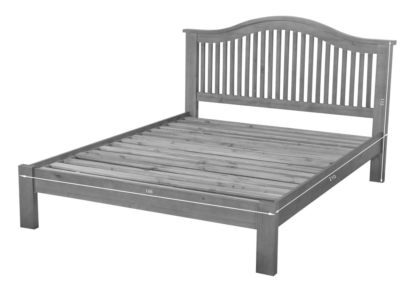Cadre de lit Rutland de 5 pieds