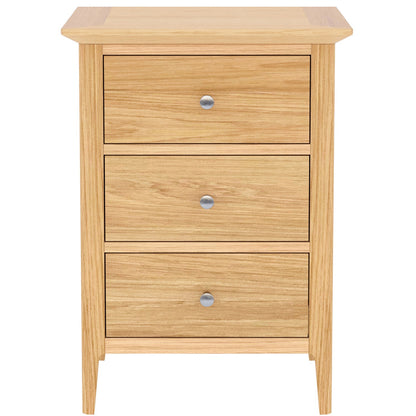Waverley Small 3 Drawer Bedside Cabinet
