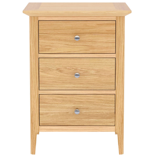 Waverley Small 3 Drawer Bedside Cabinet