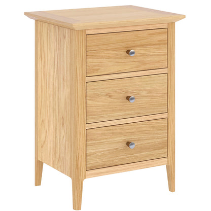 Waverley Small 3 Drawer Bedside Cabinet