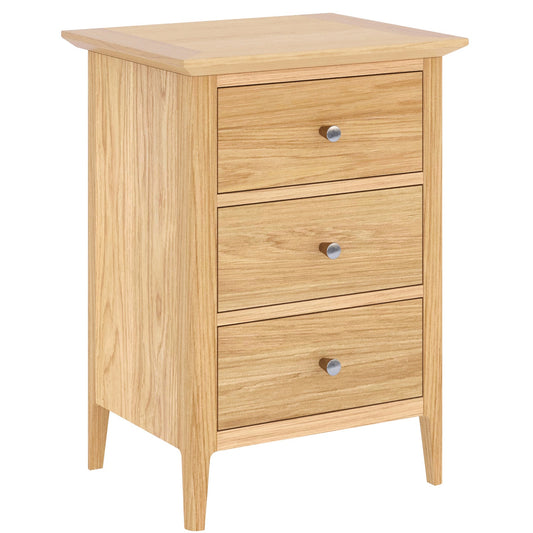 Waverley Small 3 Drawer Bedside Cabinet