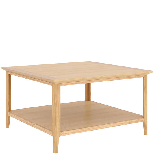 Waverley Square Coffee Table with Shelf