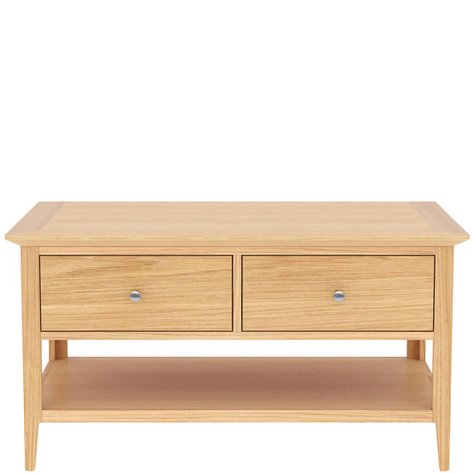 Waverley 2 Drawer Coffee Table with Shelf