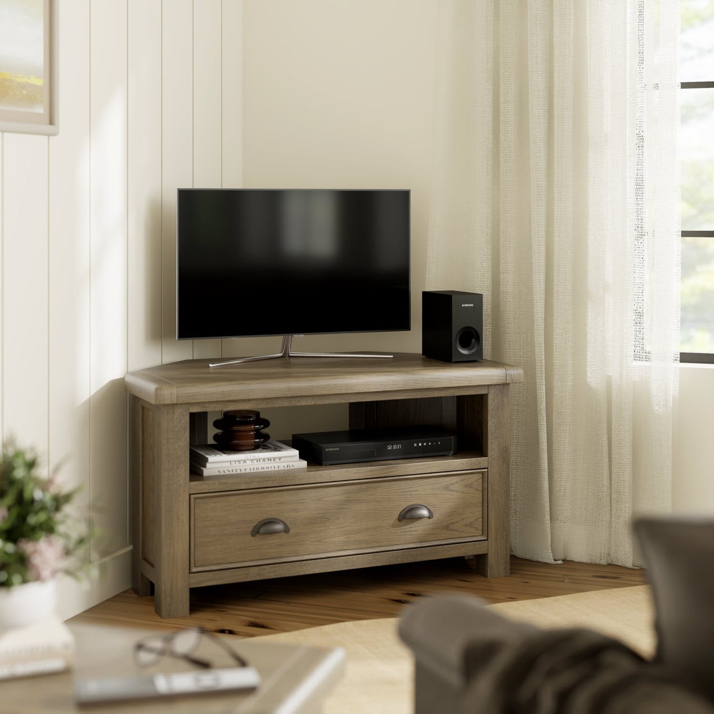 Salisbury Corner TV Stand