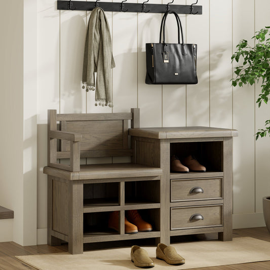 Salisbury Shoe Storage Bench