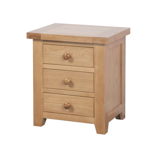 Cotswold 3 Drawer Bedside