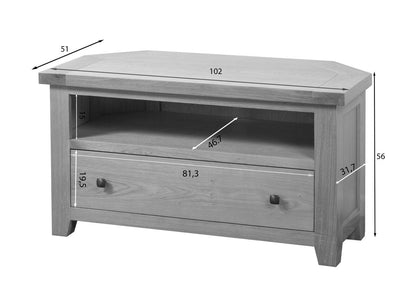 Cotswold Corner TV Cabinet