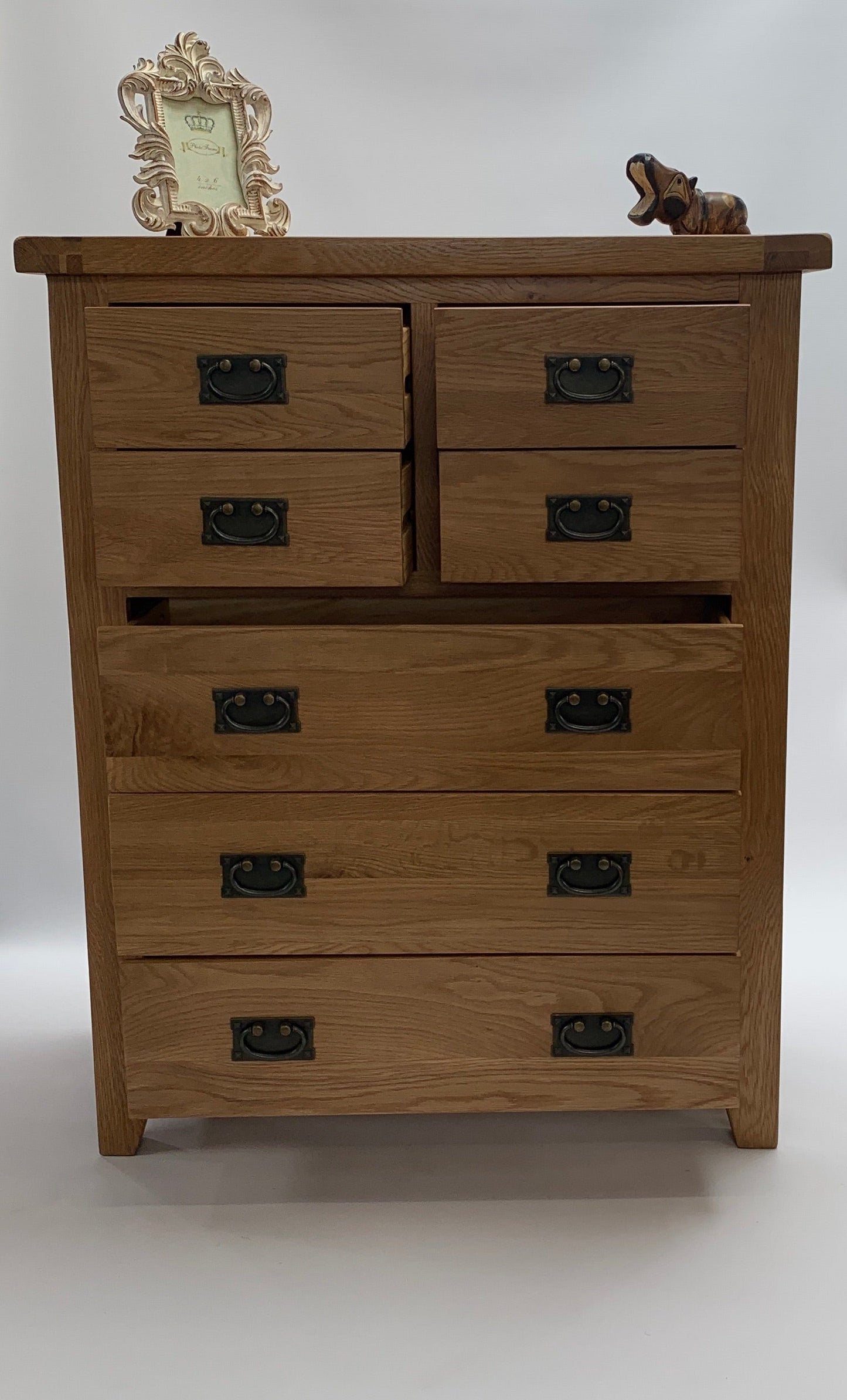 Rustic 4 over 3 Chest of Drawers