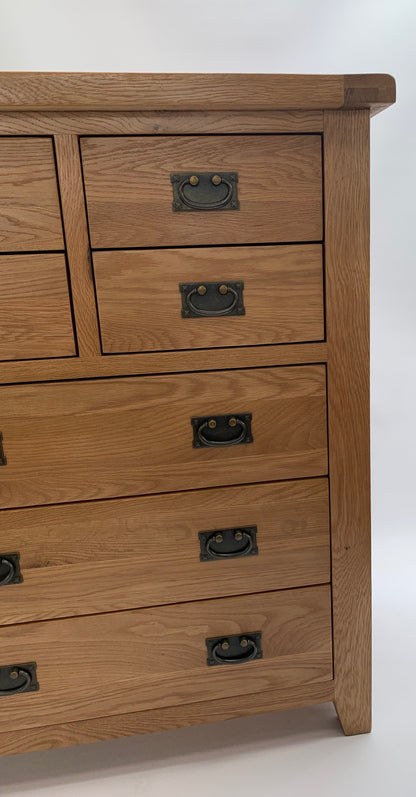 Rustic 4 over 3 Chest of Drawers