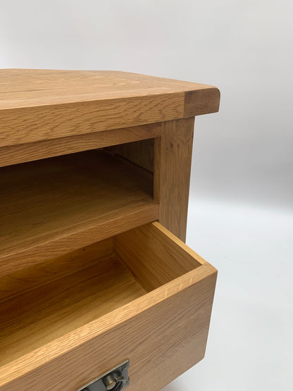 Rustic Corner TV Unit