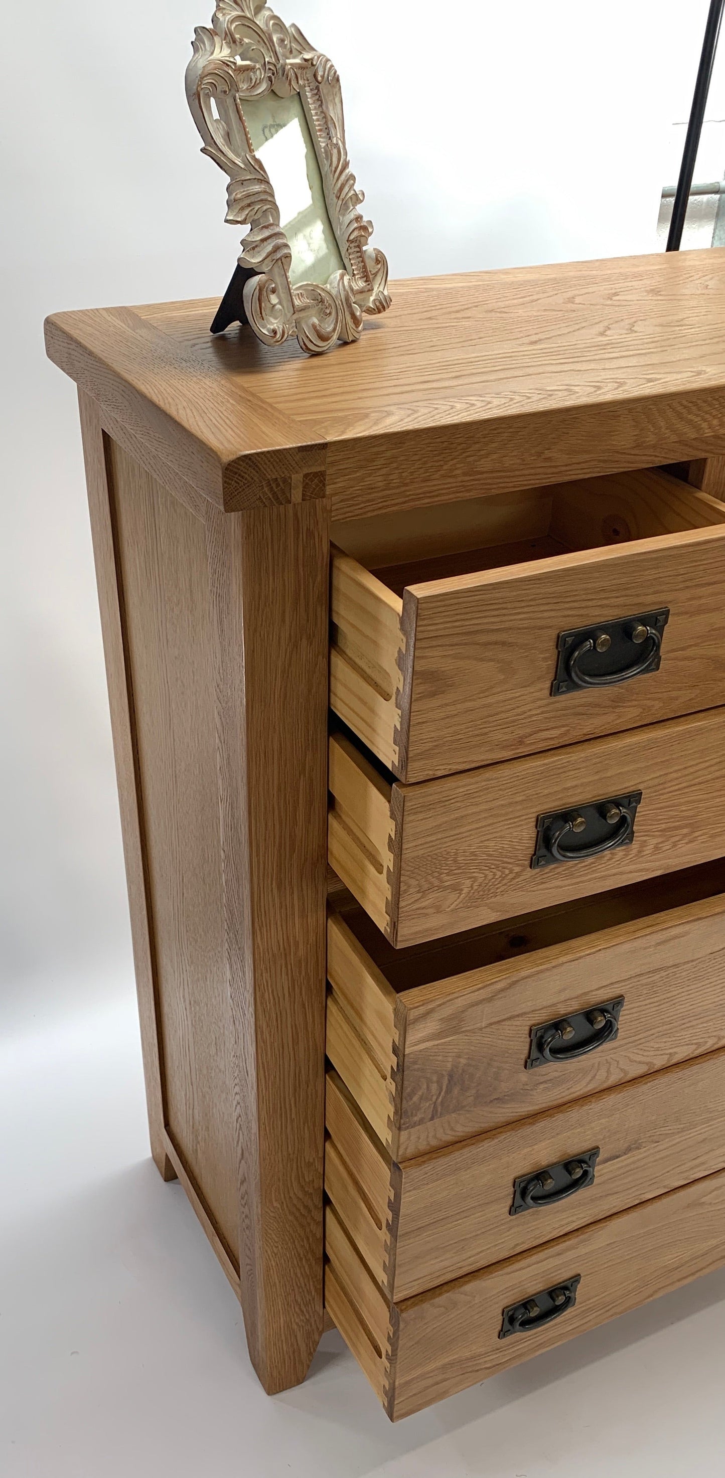 Rustic 4 over 3 Chest of Drawers
