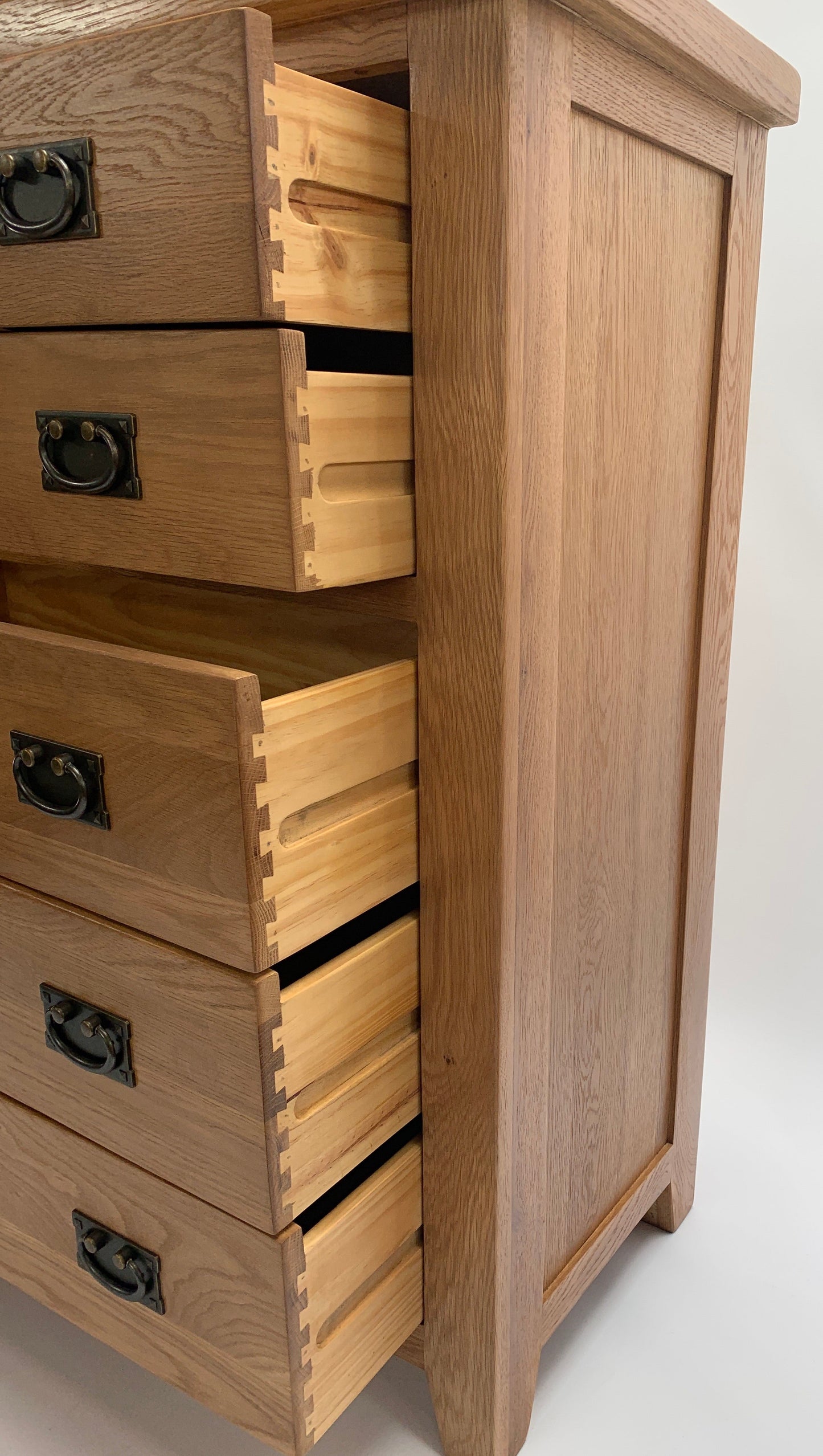 Rustic 4 over 3 Chest of Drawers