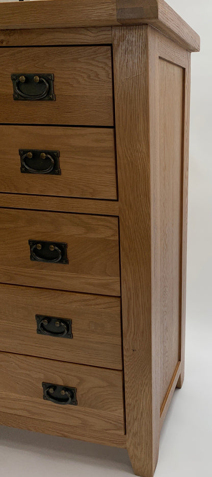 Rustic 4 over 3 Chest of Drawers