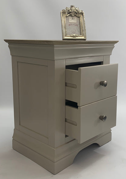 Tuscany 2 Drawer Bedside Cabinet