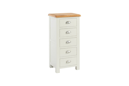 Commode étroite à 5 tiroirs Monchique