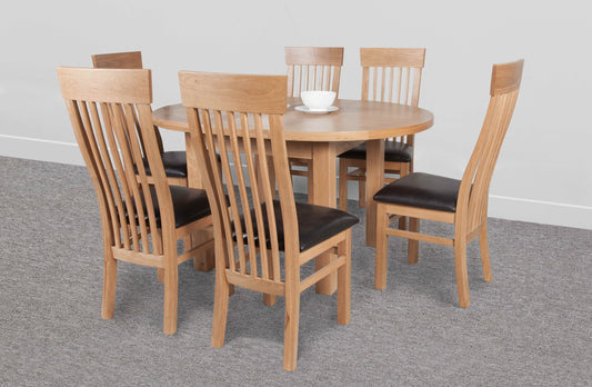 Cotswold Round Extending Dining Table