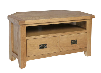 Rustic Corner TV Unit