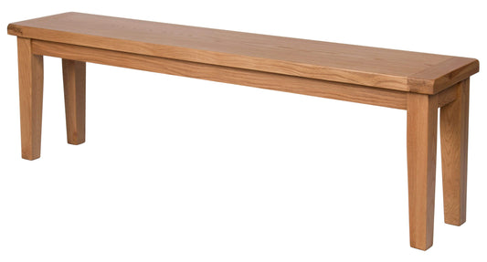Banc long rustique