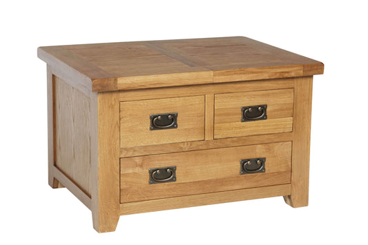 Rustic Small Storage Coffee Table